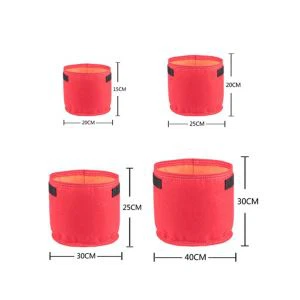 50 galónový netkaný kvetináč na záhradné kvetiny